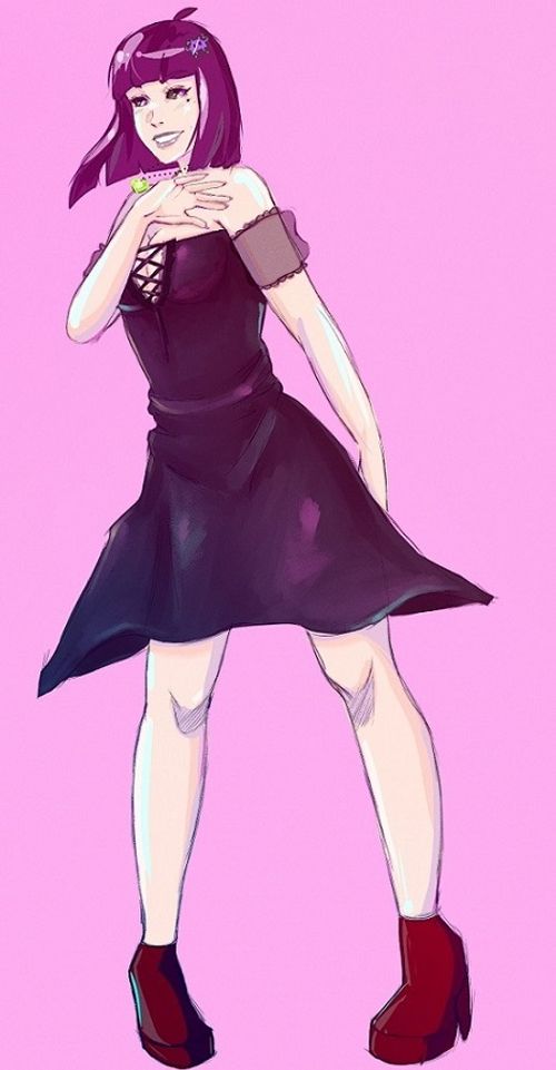 Purple Dress Mira
